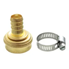 ERGO - Conector metálico con abrazadera 1/2 pulgada