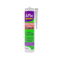 AFIX - Pegadit Silicona Automotriz - Negra - 280 ml