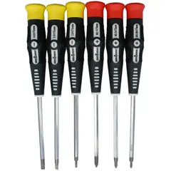 UBERMANN - Juego Destornilladores de Precisión x6Pzs