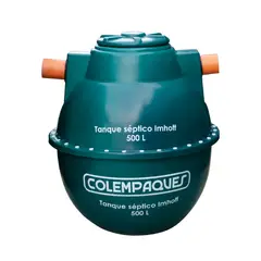 COLEMPAQUES - Tanque 500 Litros Imhoff Ovoide