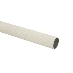 JUST HOME COLLECTION - Tubo Ranurado 25 Mm X 150 Cm Blanco
