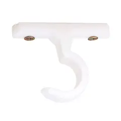 JUST HOME COLLECTION - Soporte Techo Blanco 1 Pulgada Bolsa X 2 unidades